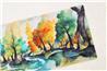 DROP Bees.Keys Hundred Acres XL Mouse Pads - Into the Forest