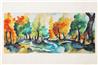 DROP Bees.Keys Hundred Acres XL Mouse Pads - Into the Forest