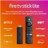 AMAZON Fire TV Stick Lite Gen 2 Lecteur multimédia, avec commande vocale Alexa
