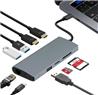 Adesso le multiport USB-C 9-in-1 prend en charge la double station(Open Box)