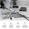 Support pour ordinateur portable Targus USB-C avec concentrateur USB-C intégré