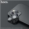 HOCO 3D - Film de lentille flexible à cadre métallique pour iPhone 12