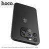 HOCO 3D - Film de lentille flexible à cadre métallique pour iPhone 12