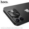 HOCO 3D - Film de lentille flexible à cadre métallique pour iPhone 12