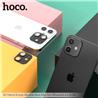 HOCO - Film de lentille flexible à cadre métallique 3D pour iPhone 12