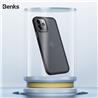 Benks hybride PC+TPU - Étui pour iPhone 12 Pro max de 6,7 po - Noir