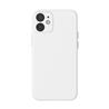 Baseus Protective Case For iPhone 12 5.4'', Liquid Silica Gel, White