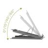 Brateck LPS01-2 10''-15'' Economy Height Adjustable Laptop Stand