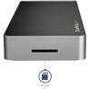 Station d^accueil StarTech Dual Monitor USB C - Livraison d^alimentation 60 W - DP / HDMI 4K - Mac / Windows - Station d^acc...