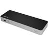 Station d^accueil StarTech Dual Monitor USB C - Livraison d^alimentation 60 W - DP / HDMI 4K - Mac / Windows - Station d^acc...
