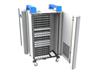 LapCabby UniCabby 20H - Chariot de chargement pour 20 tablettes / 20 ordinateurs portables - verrouillable