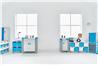 LapCabby UniCabby Charging Cart for 32 Laptops/Tablets up to 14in (UNICAB32HBL/USA)