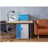Armoire de chargement sécurisée LapCabby Lyte pour 10 ordinateurs portables, tablettes ou Chromebooks jusqu^à 15 pouces.