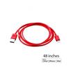 Puregear - Câble de charge/synchronisation Lightning certifié Apple - 4 pieds - Rouge