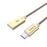 ORICO 3.3 Ft USB2.0 Type-A to Nylon Braided Type-C Cable - BROWN