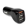 LBT QC3.0 18W 3 Ports USB Car Charger (QC3CLA)