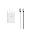 LBT Chargeur PD 18W avec câble Apple Type C vers Lightning