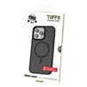 iPhone 15 Pro - TUFF8 Glide Guard Rugged Back Case (Smoke Black)