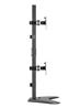 Brateck 17"-32" Vertical Dual-Monitor Steel Articulating Monitor Mount
