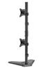 Brateck 17"-32" Vertical Dual-Monitor Steel Articulating Monitor Mount
