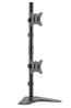 Brateck 17"-32" Vertical Dual-Monitor Steel Articulating Monitor Mount