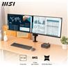 MSI PRO MT81D - Premium Aluminum Dual Monitor Stand Arms