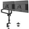 MSI PRO MT81D - Premium Aluminum Dual Monitor Stand Arms