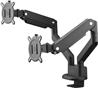 One For All Universal Monitor Mount Solid Dual Monitor Arm(Open Box)
