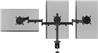 One For All Universal Triple Monitor Arm (Black) DM2310