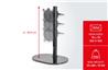One For DM2170 All Universal Single Monitor Stand (Black)
