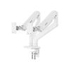 MSI MPG MT201DW - Premium Heavy Duty Dual Monitor Stand Arms