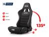 NEXT LEVEL RACING® ERS5 Elite Reclining Seat- Fabric & SIMAERO Mesh Ed
