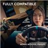 LOGITECH G923 Racing Wheel and Pedals for PS5, PS4 and PC
