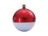 iCAN Christmas Ornament Bluetooth Speaker with LED lights - Red