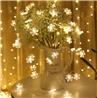 iCAN Indoor Snowflake LED Light Chain.