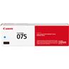 CANON 075 Original Laser Toner Cartridge - Cyan Pack - 1300 Pages