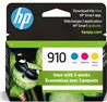 HP 910 Ink Cartridge 3-Pack - Cyan, Magenta, Yellow