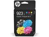 HP 923 Ink Cartridge 4 pack - Black, Cyan, Magenta & Yellow
