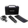 TASCAM TM-180 Studio Condenser Microphone with Shockmount, Hard Case, and Zippered Soft Case (TM-180) | For Studio and Live Rec