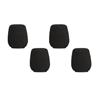 Ensemble de 4 bonnettes en mousse SHURE RK513WS | Pour les micros MX405 et MX410