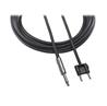 AUDIO TECHNICA AT690 Series Câble de haut-parleur 1/4" mâle vers double banane (calibre 14) - 10'