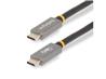 StarTech.com 3ft (1m) USB4 Cable, USB-IF Certified USB-C Cable, 40 Gbps, USB Type-C Data Transfer Cable, 100W Power Delivery, 8