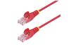 Câble Ethernet CAT6 fin rouge StarTech de 1,8 m, anti-accroc, 100 W PoE, UTP, LSZH, fil de cuivre nu 28 AWG, cordon de racco...