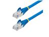 Câble Ethernet STARTECH CAT6A bleu de 15,2 m, RJ45 anti-accroc, 10 Gbit/s, 100 W PoE, S/FTP, LSZH, cuivre nu pur 27 AWG, 500...