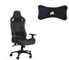 Corsair T3 Rush noir Fauteuil gaming + coussin appui-tête Corsair