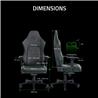 RAZER Iskur V2 Gaming Chair, Dark Grey