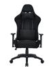 CORSAIR TC100 Fauteuil de jeu en tissu, coupe décontractée, Noir