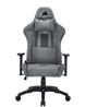 CORSAIR TC100 Fauteuil de jeu en tissu, coupe décontractée, gris clair