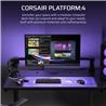 CORSAIR Platform 4 Height Adjustable Gaming Desk