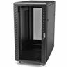 StarTech.com 4-Post 32U Server Rack Cabinet, 19" Data Rack Cabinet for Computer / IT Equipment, Home Network Rack, Half Height 